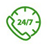 Phục vụ 24/7