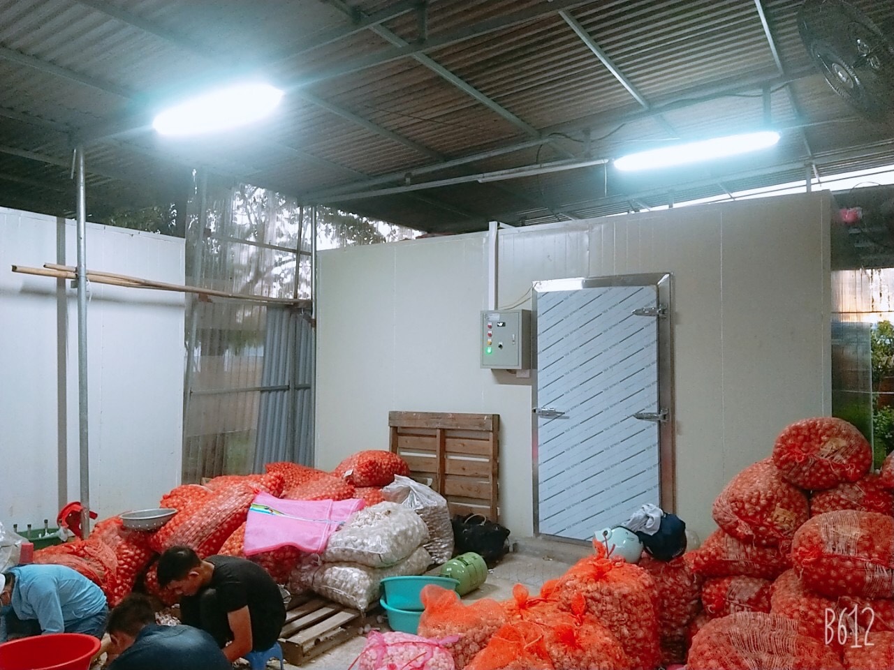 Kho lạnh bảo quản nông sản do Bách Khoa thi công
