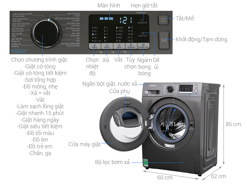 Sửa máy giặt Samsung tại Hà Nội
