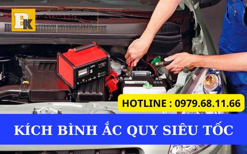 DỊCH VỤ KÍCH BÌNH ẮC QUY XE Ô TÔ CẦU GIẤY