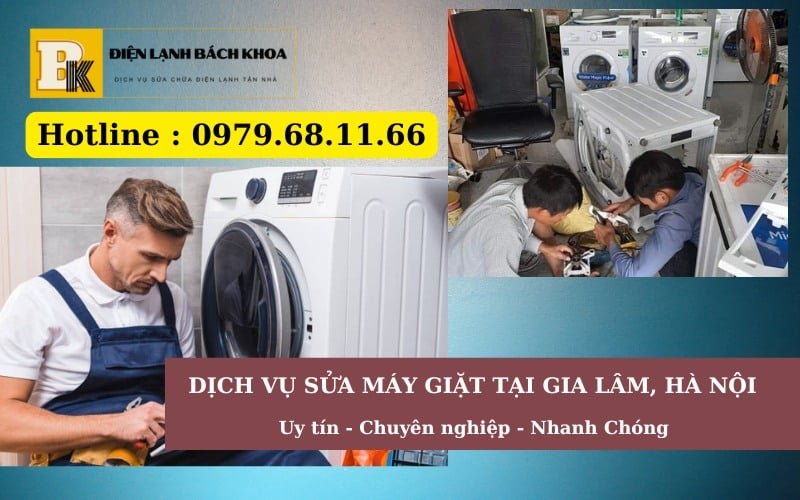 Sửa Máy Giặt Tại Huyện Gia Lâm